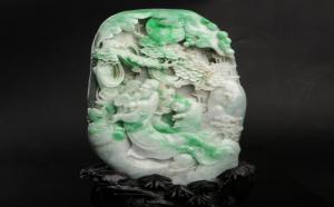 古代翡翠雕刻的过程，没有机器的手艺！