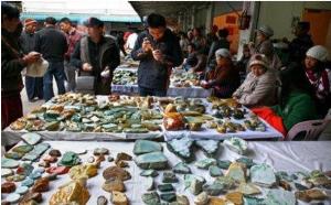 揭阳阳美玉器批发市场，高档翡翠进货首选