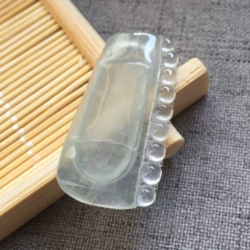 缅甸翡翠冰种节节高升节节高升吊坠
