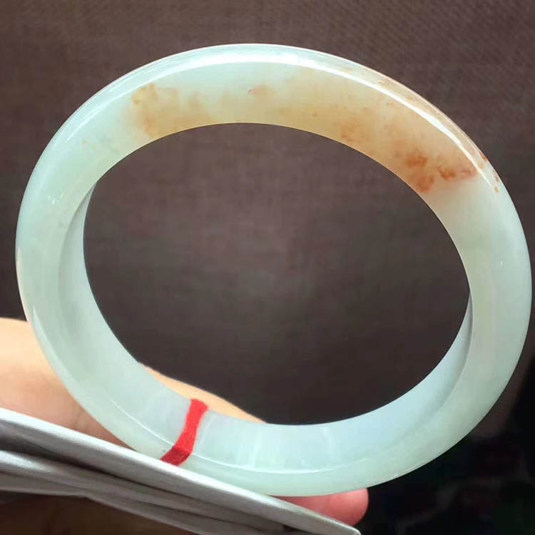 细糯种红翡手镯（60mm大圈口）