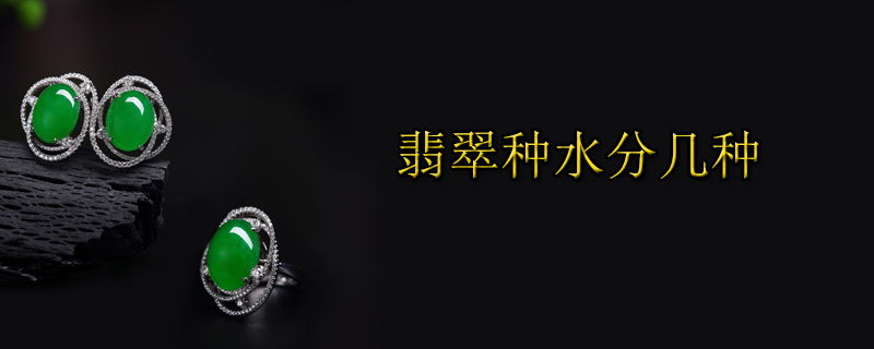 翡翠种水分几种
