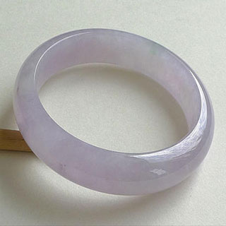A货翡翠冰紫手镯价格多少