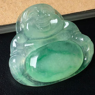 高冰飘花翡翠吊坠价格