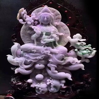 观音翡翠摆件价格