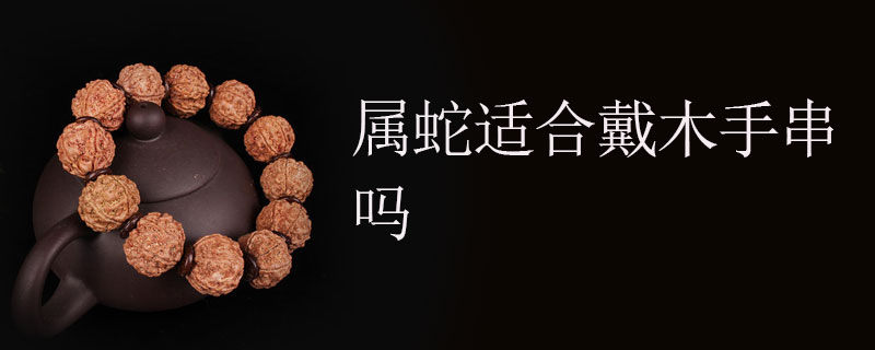 属蛇适合戴木手串吗
