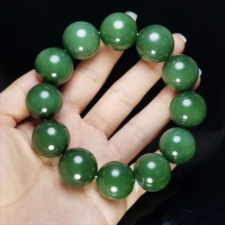 俄料碧玉手串值得买吗