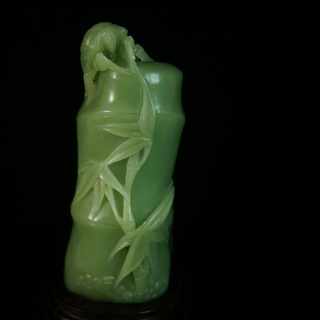 寿山石艾叶绿石特征