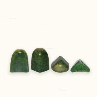 艾叶绿寿山石石皮厚吗