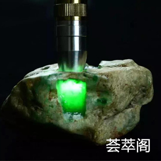 怎样为翡翠原石窗口抛光