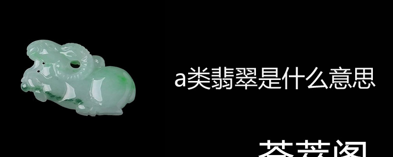 a类翡翠是什么意思