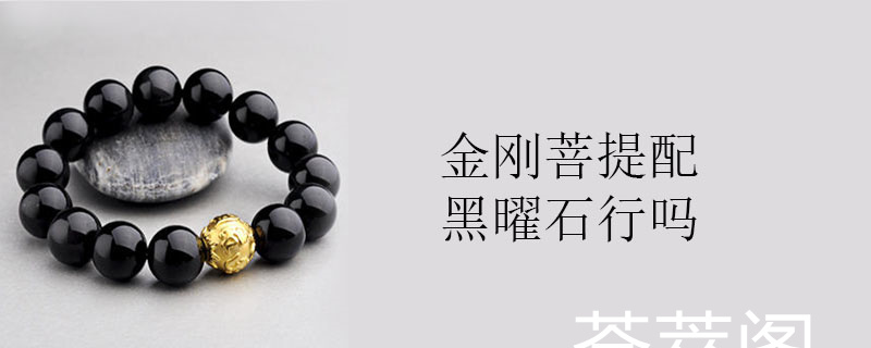 金刚菩提配黑曜石行吗