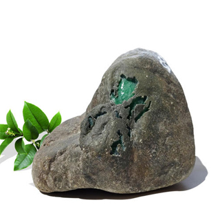 翡翠开窗原石保养