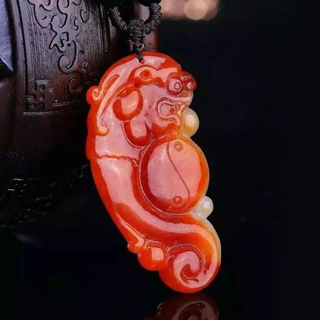 翡翠有橙红色吗