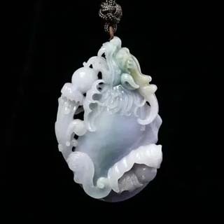 春带彩翡翠真假鉴定