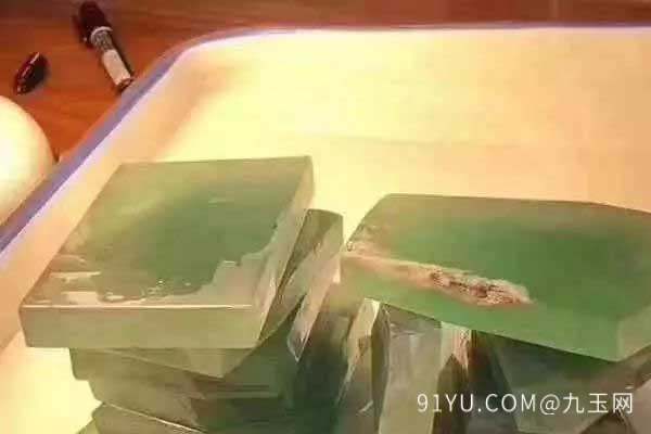 昆明水翻砂石翡翠原石怎么抛光
