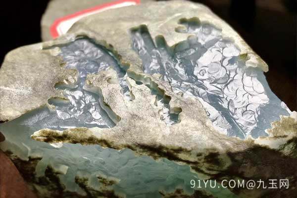 帝王绿哪个场口的翡翠原石爱出