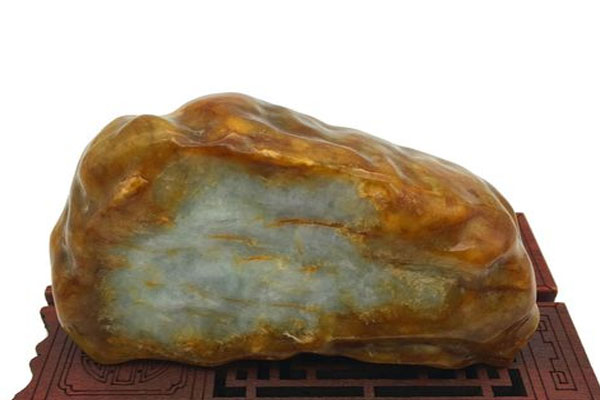 会卡黄皮翡翠原石的特点 黄皮翡翠原石好不好