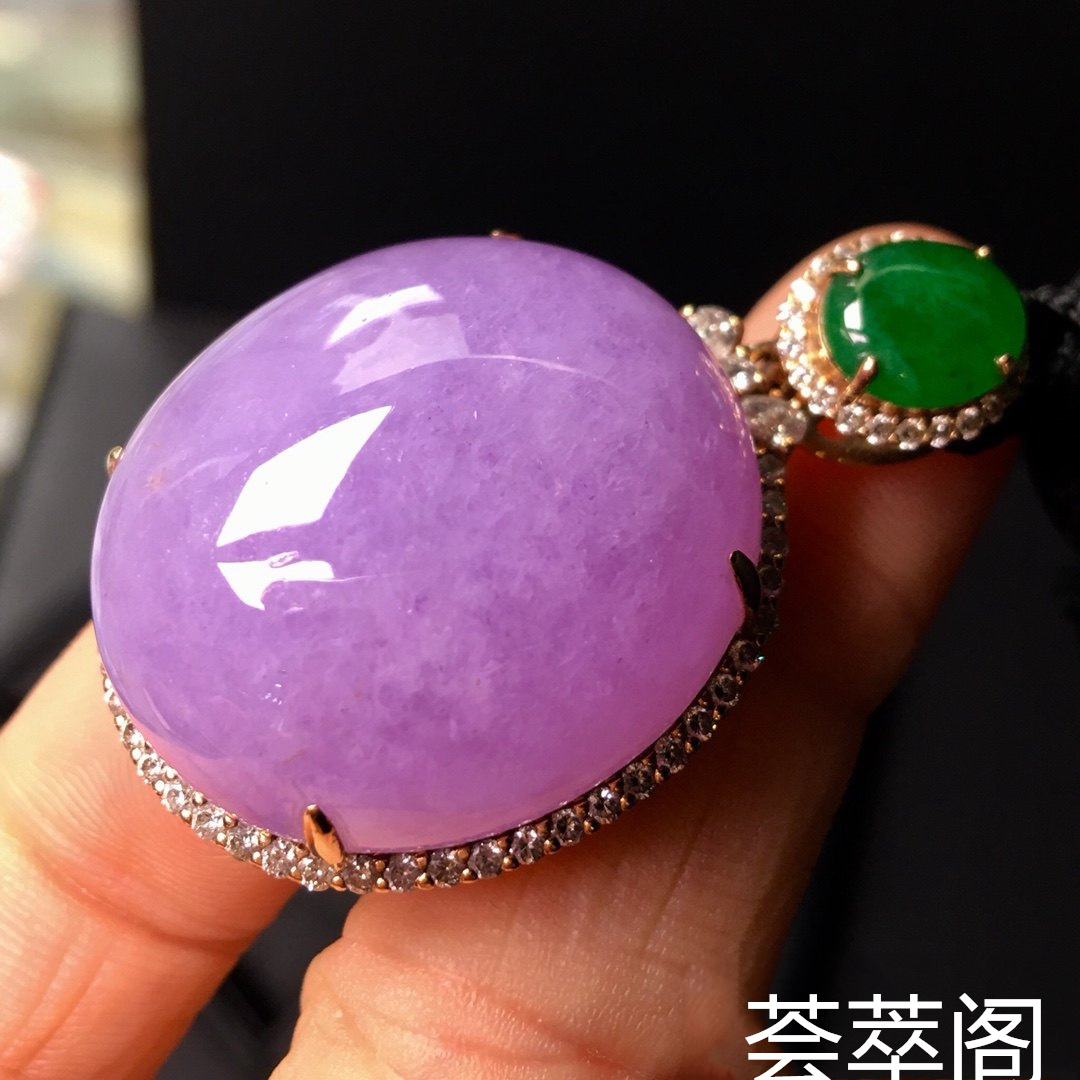 紫罗兰吊坠，完美饱满第5张