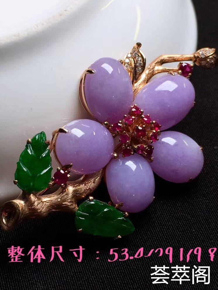 紫罗兰胸针】做工精美，完美，特惠